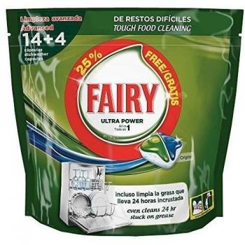 Fairy Todo en 1 Lavavajillas 14+2