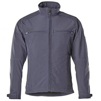 Giacca da Lavoro Softshell DRESDEN Uomo XS Nero/Blu