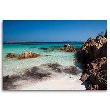 Costa Smeralda 120 x 80 cm – Calvendo Premium Druck Leinwand