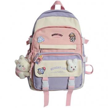 Zwarte Waterdichte Backpack voor Tieners