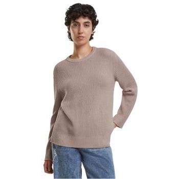 Urban Classics Pullover a coste RIB Rosa Crepuscolo 3XL