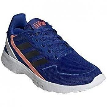 Adidas Nebzed K Laufschuhe für Kinder, Team Royal Blue/Core Black/Signal Coral