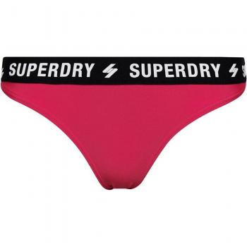 Bikini Superdry XS Elastico Rosa Nero