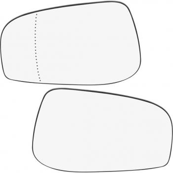 2004-2006 Volvo S80 S60 Heated Rear View Mirror Glass with Backing Plate