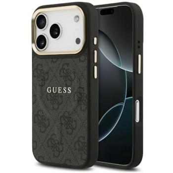 Étui MagSafe Guess en cuir PU 4G pour iPhone 17 Pro
