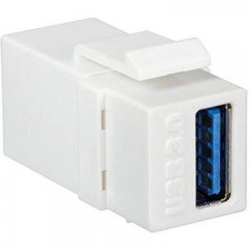 Prise Keystone USB 3.0 LogiLink Blanche