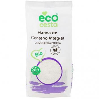 Centeno natural EcoCesta, harina integral 500 g