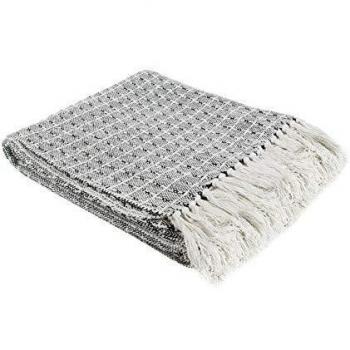 Plaid ethnique pointillé