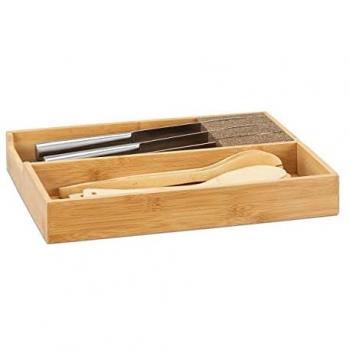 In-Drawer Knife Organizer Bamboo