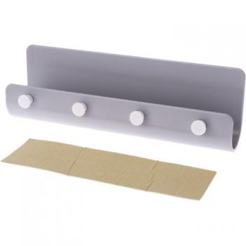 4-Hook Key and Towel Storage Rack
