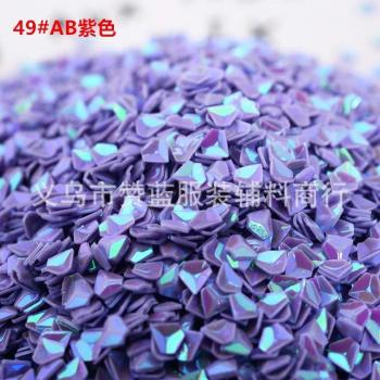 3mm Diamond Sequin Nail Accessory