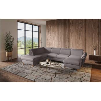 Calypso Wohnlandschaft U-Form, motorisch verstellbar, von Home affaire