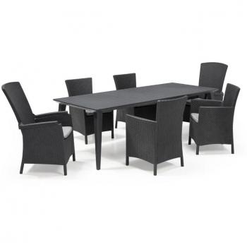 Set Tavolo e Sedie Allibert Maggie Grafite