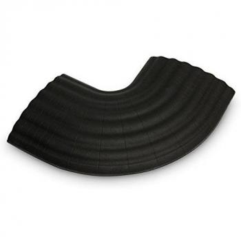 Defender by Adam Hall Elemento di collegamento 90° 85161 Termoplastico poliuretano tpu Nero Numero canali: 4 210 mm Con