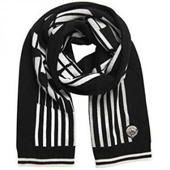 Chal negro con logotipo Superdry – Hombre – Diseño minimalista – One Size