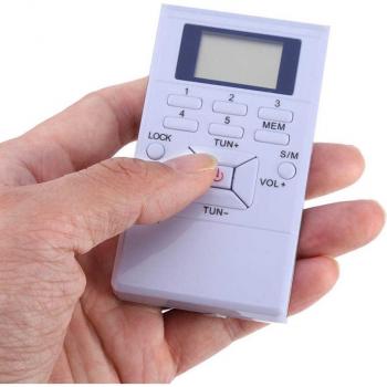 Receptor Inalámbrico de Radio FM con LCD
