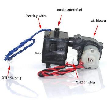 1/16 Scale Henglong RC Tank Smoke System – 6V Plate Reducer