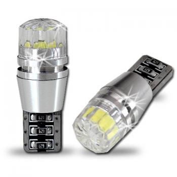 Akhan t10 C2cb – Bombilla LED azul T10, 5W, 12V, interior