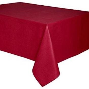 Cochenille : Nappe Anticollant Olympia 100x150 cm (Wellindal)
