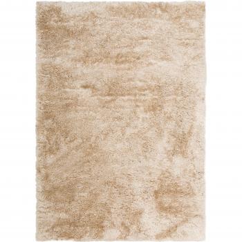 MY HOME Boldo – Shaggy Hochflor Teppich, 2,80 m × 3,90 m, 5 cm, Sandbeige