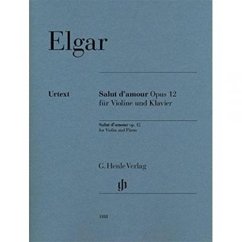 Salut d'amour op. 12 für Violine und Klavier