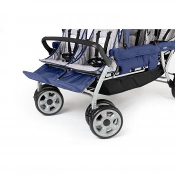 Poussette Gaggle Jamboree 6 places pliable bleu
