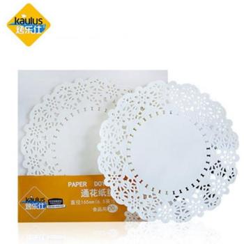 Blütenförmiges Backpapier