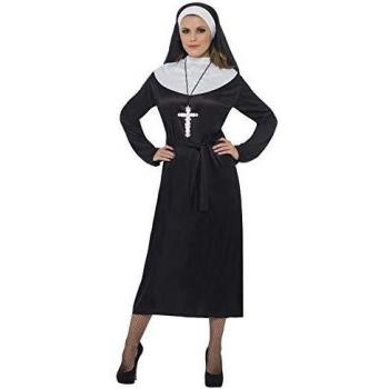 Smiffys Nun Women's Religious Fancy Dress Costume