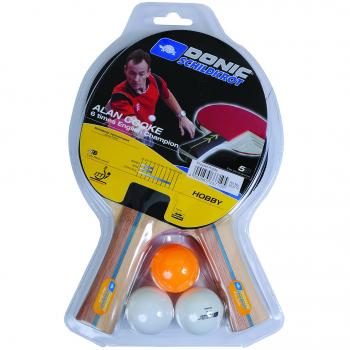 Hobby Alan Cooke Donic Schildkrot Table Tennis Bats – Brown