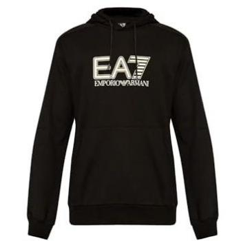 EA7 Emporio Armani Sweatshirt Schwarz Regular Fit Herren S