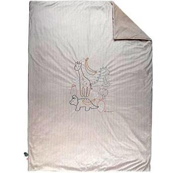 Couverture 100 x 140 cm TSO en Veloudoux, beige