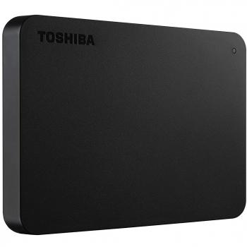 Toshiba HDTB420EK3AA Canvio Basics Tragbare Externe Festplatte USB 3.0, 2TB Schwarz