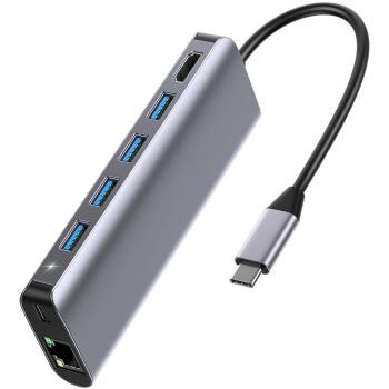 Hub Dex Station 7‑in‑1 per MacBook Pro/Air 2018 e Huawei P20