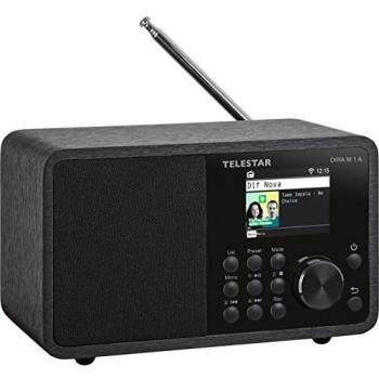 Telestar DIRA M 1 A Internet Tischradio Internet, DAB+, UKW Bluetooth®, USB, DLNA, WLAN, AUX, Inter
