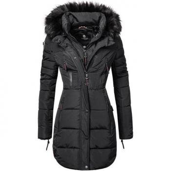 Cappotto Nero Moonshine di Marikoo