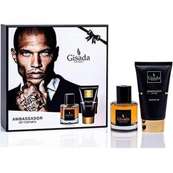 Ambassador Men Eau de Parfum and Shower Gel Set by Gisada