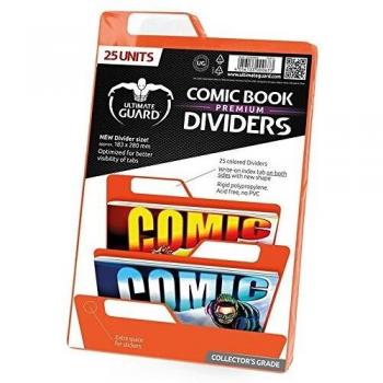 Premium Comic Page Dividers – Orange Bundle of 25