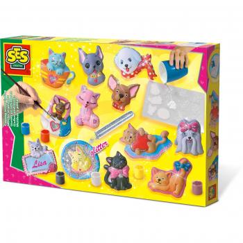 SES Creative Sculpting and Painting Cats and Dogs