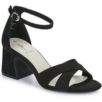 S.Oliver Sandali Tessili Neri – Modello 28302-42-001