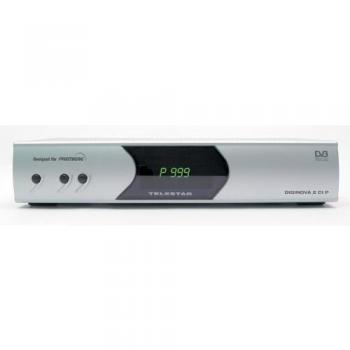 Diginova 2 CI P Receiver – Telestar Digitaler Satellitenempfänger (Silber)