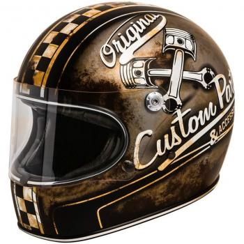 Trophy Helm OP 9 BM Premier – Ocher, Braun, Weiß