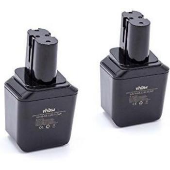 Batterie rechargeable NiMH 2100mAh 9.6V vhbw pour Bosch PBM Series 1