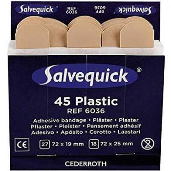 Söhngen Pflasterstrip Salvequick wasserfest Inhalt: Packung mit insgesamt 45 Stück