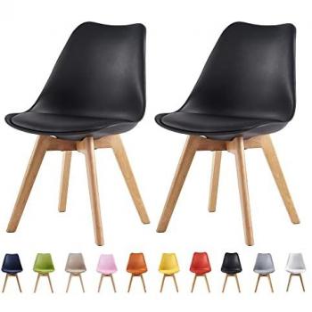 MCC Direct Black Eva Dining Chair Set