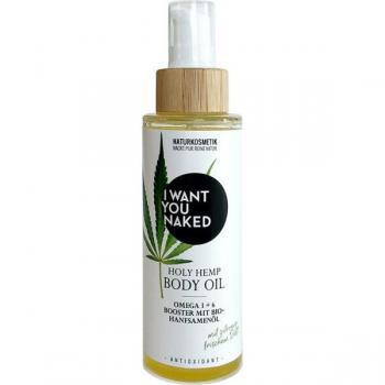 Huile de Massage Chanvre Sacré I Want You Naked, 100 ml