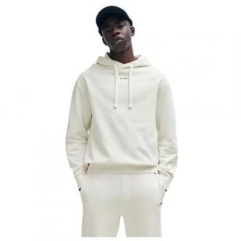 Felpa Hugo White con cappuccio – Modello Dapo 102315 – M