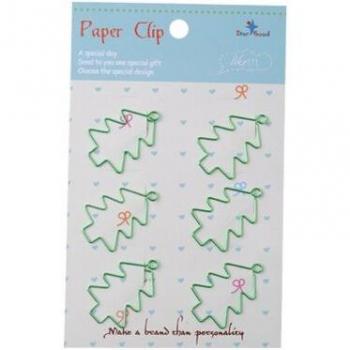 Clip Metálico Navideño “Verde Pastel” – Clip Decorativo