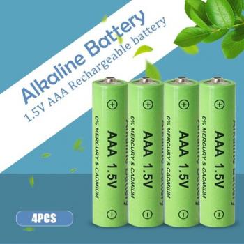 1-4PCS AAA 2100mAh Rechargeable Alkaline Battery