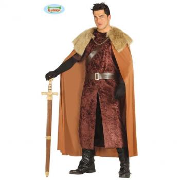 Karneval-Fasching Barbarenkostüm Herren – Braun, Gr. XL