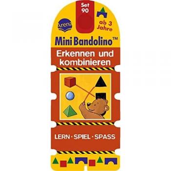 Farshore Mini Bandolino Set 90 Formen Und Muster/shapes And Colours (Batch 16): Lernspiel Mit Lösungskontrolle Für Kinder Ab 3 Jahren